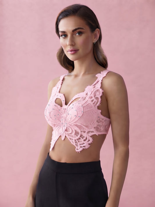 Butterfly Parde Blouse Free Size