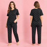 Black Night Suit Size Medium