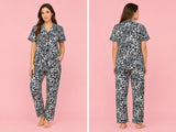 Cheetah Print Night Suit