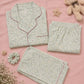 3 Piece Light Green Night Suite